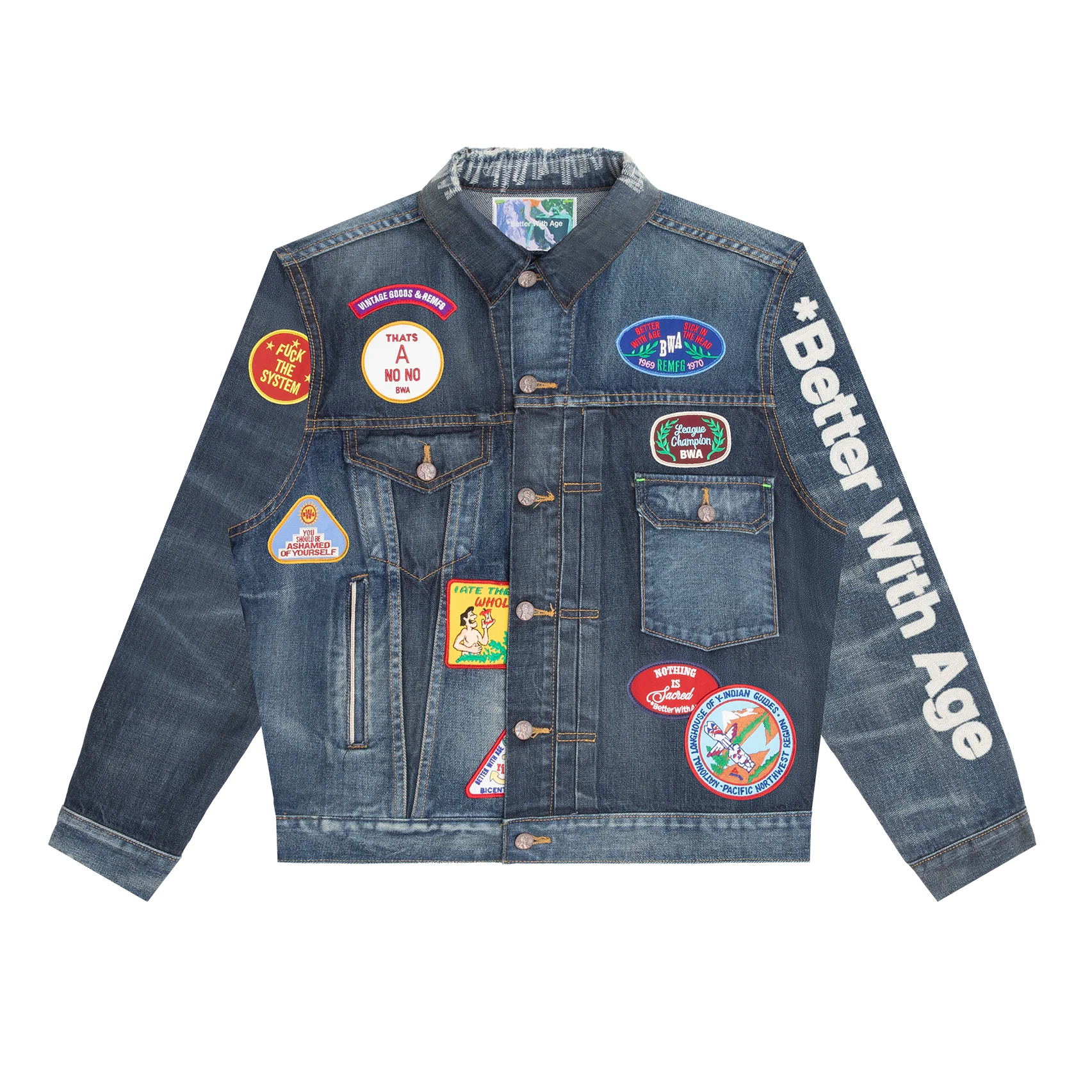 Better With Age Gentlemen Denim Jacket Better With Age Gentlemen Denim Jacket
