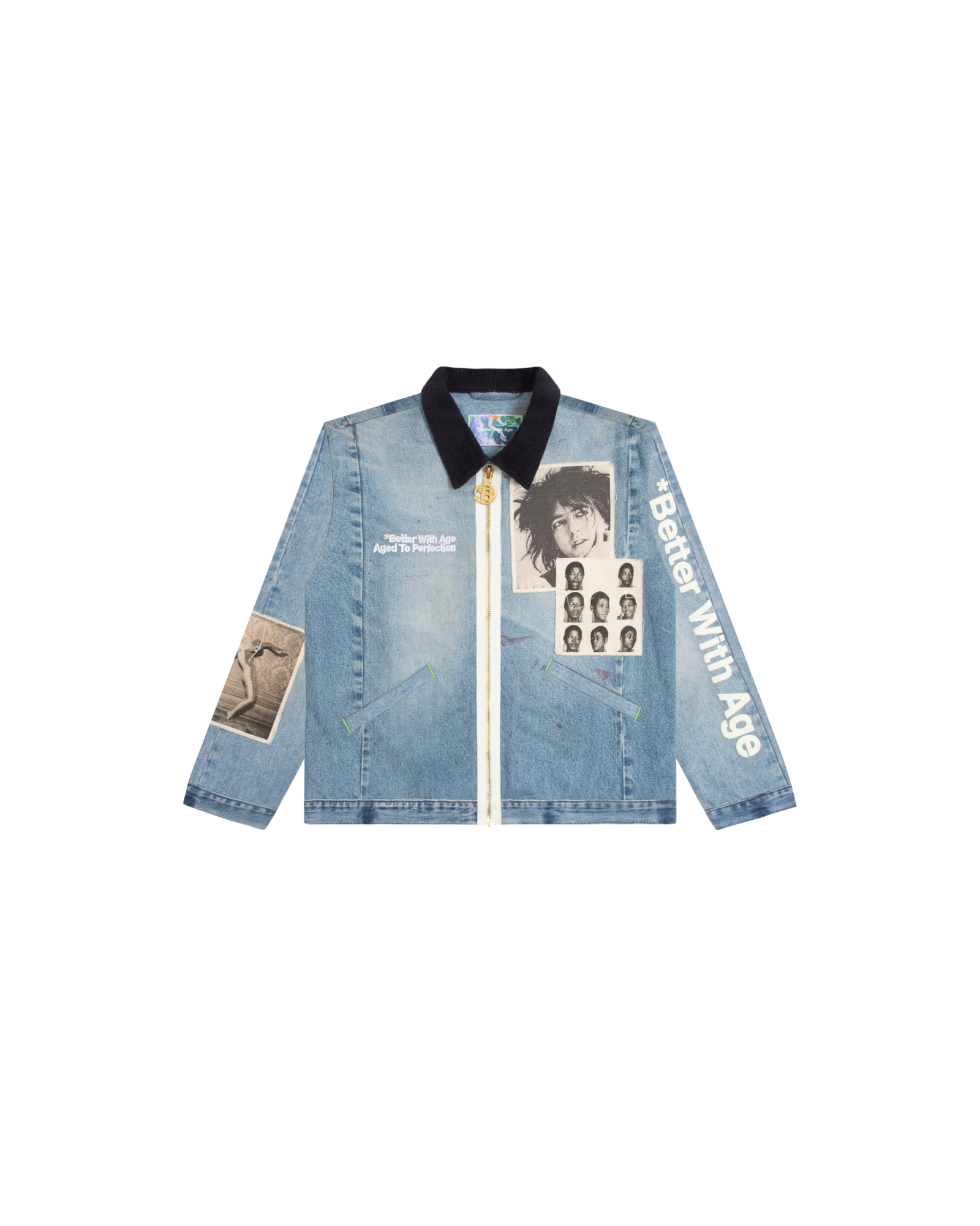 BWA ROCK CITY RECONSTRUCTED DENIM JACKET BWA ROCK CITY RECONSTRUCTED DENIM JACKET