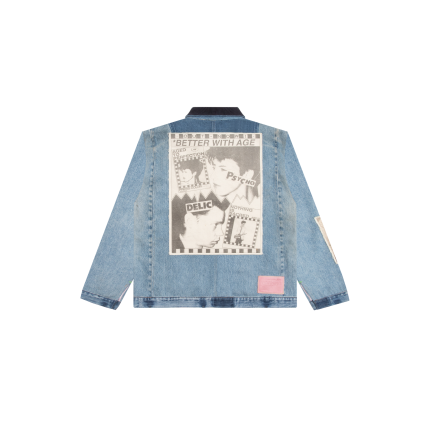 BWA ROCK CITY RECONSTRUCTED DENIM JACKET