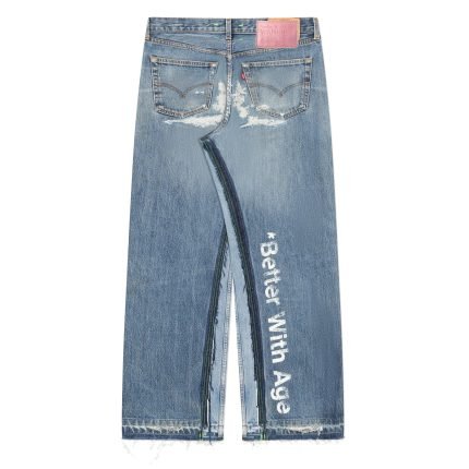 BWA SMOKED DOUBLE-WIDE DENIM